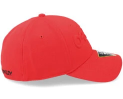 6-Panel Stretch Hat Embossed Red Line Flexfit - Oakley -Oakley 193517347260 4