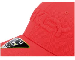 6-Panel Stretch Hat Embossed Red Line Flexfit - Oakley -Oakley 193517347260 6