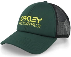 Factory Pilot Hunter Green/Black Trucker - Oakley