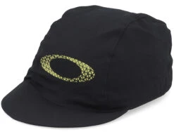 Cadence Road Cap Black/Sulphur Cycling Cap - Oakley