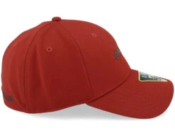 6 Panel Stretch Metallic Hat Iron Red Flexfit - Oakley -Oakley 193517540265 4
