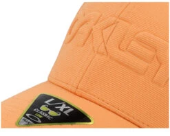 6 Panel Stretch Hat Embossed Soft Orange Flexfit - Oakley -Oakley 193517677763 6