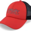 Factory Pilot Hat Redline/Uniform Grey Trucker - Oakley -Oakley 193517733926 1
