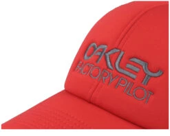 Factory Pilot Hat Redline/Uniform Grey Trucker - Oakley -Oakley 193517733926 6