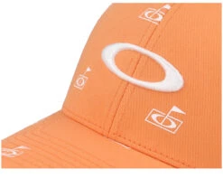 Flag Print Hat Soft Orange Flexfit - Oakley -Oakley 193517735579 6