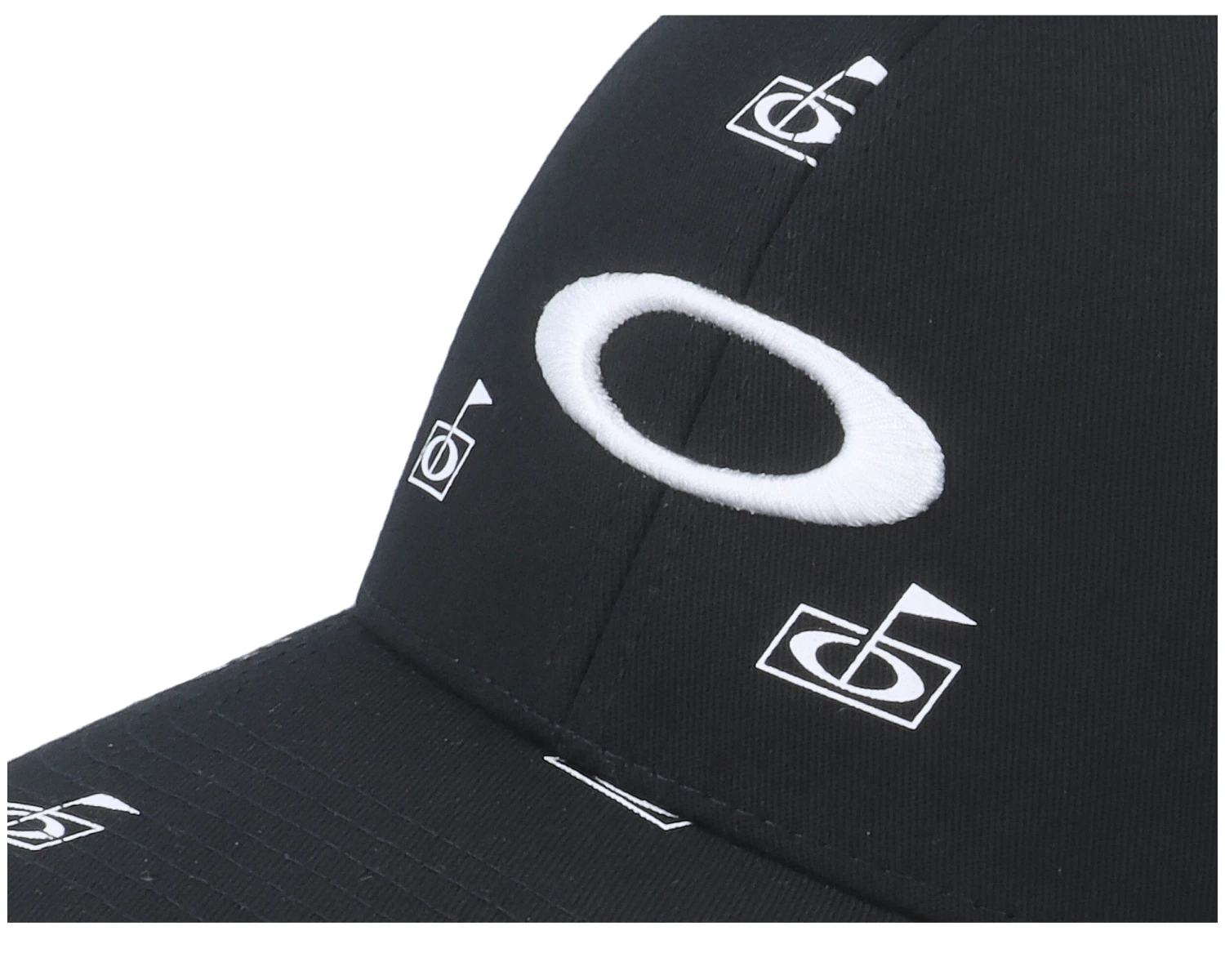 Flag Print Hat Blackout Flexfit - Oakley 8 Flag Print Hat Blackout Flexfit - Oakley - Image 6