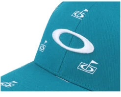 Flag Print Hat Aurora Blue Flexfit - Oakley -Oakley 193517735630 6