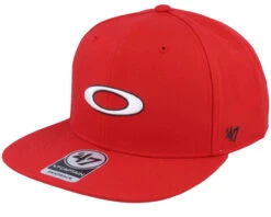 B1b Ellipse Hat Red Line Snapback - Oakley