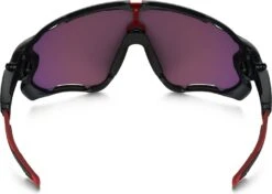 OAKLEY JAWBREAKER Sunglasses Black Red - Prizm Road Ref OO9290-2031 -Oakley 57cd20177466e