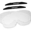 Oakley Front Line MX Roll Off Replacement Lens -Oakley oakley o2 mx roll off repl lens2 pack clear